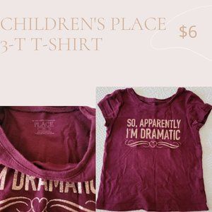 Children's place t-shirt, 3T